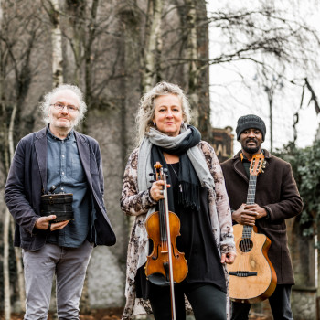 Liz Knowles, Niwel Tsumbu and Niall Vallely